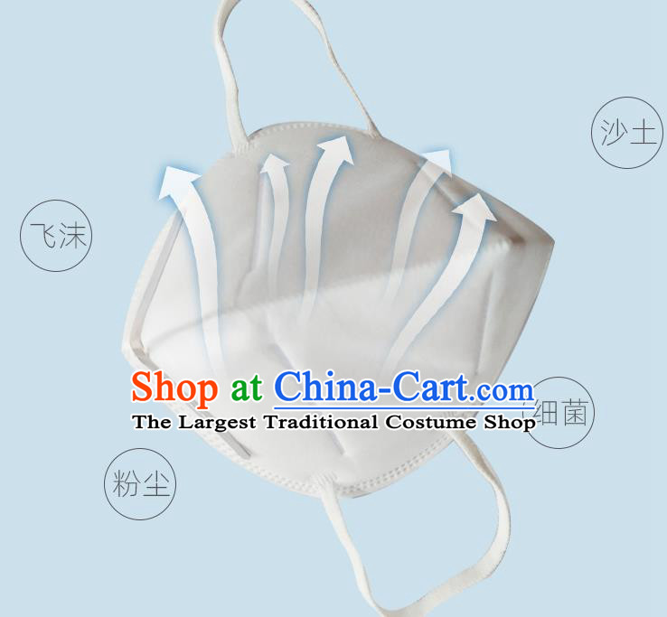 White Made In China Protective Face Masks Avoid Coronavirus Respirator Masks  items