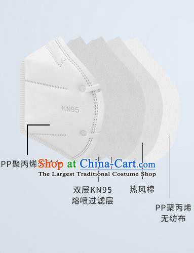 Professional KN White Disposable Protective Face Masks to Avoid Coronavirus Respirator Medical Masks  items