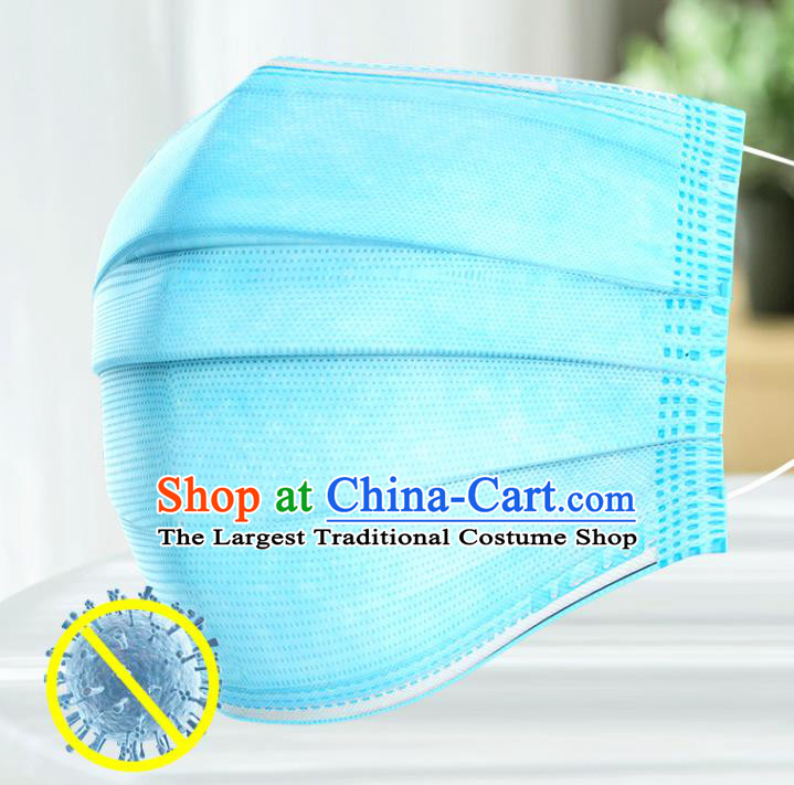 Guarantee Professional Blue Respirator Disposable Personal Protective Mask to Avoid Coronavirus Medical Masks  items