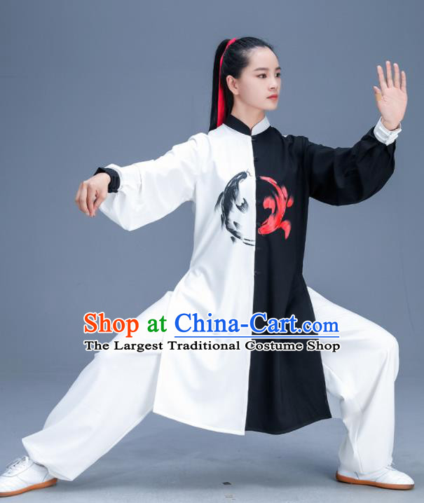 Chinese Traditional Kung Fu Training Garment Outfits Martial Arts Stage Show Costumes for Women