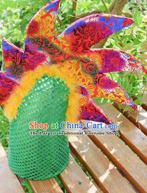 Chinese Traditional Folk Dance Green Dragon Head Lantern Festival Dragon Dance Prop