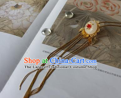 Traditional Chinese Bride Tassel Hairpin Headdress Ancient Court Hair Accessories for Women
