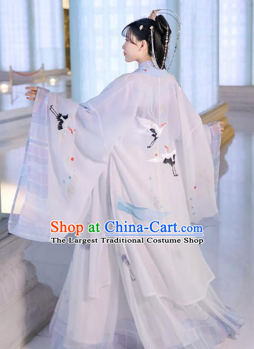 Chinese Traditional Song Dynasty Palace Infanta Hanfu Dress Ancient Court Princess Historical Costumes for Women
