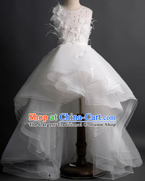 The New 2021 Trailing Dress Skirt of The Girls Children Designer Clothes  Infants Designer Clothing Kids Party Wear Dresses Baby Girl Garment Wedding  Apparel - China Children Dress and Clothing price