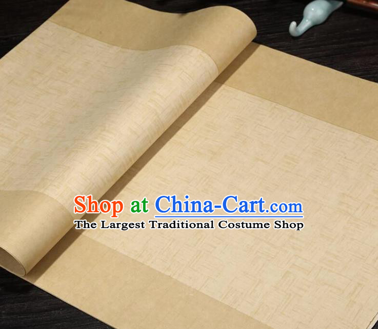 Chinese Traditional Pattern Calligraphy Ginger Art Paper Handmade Couplet Writing Xuan Paper