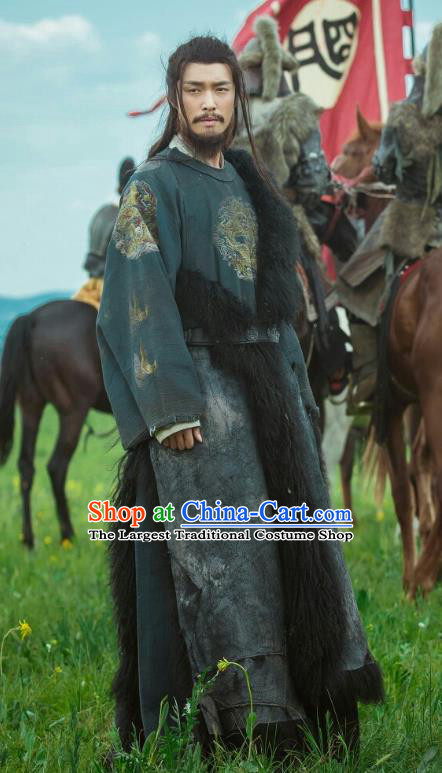 Chinese Drama Empress of the Ming Dynasty Ancient Yingzong Emperor Zhu Qizhen Replica Costumes Complete Set