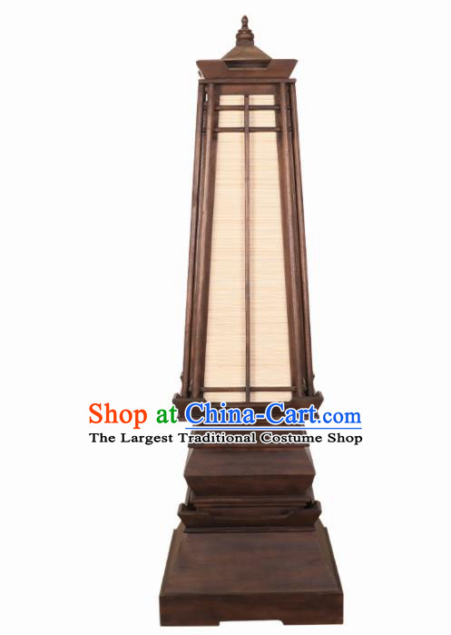 Southeast Asia Traditional Ebony Floor Lantern Thailand Handmade Lanterns