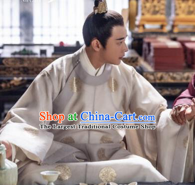 Chinese Ancient Prince Xiao Dingquan Historical Drama Royal Nirvana Song Dynasty Costume for Men