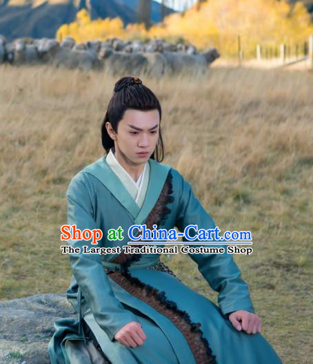 Chinese Ancient Swordsman Yu Yingqi Clothing Historical Drama The Legend of Zu Costume for Men