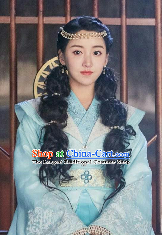 Blue Green pink women chinese Hanfu female breathable hot style of