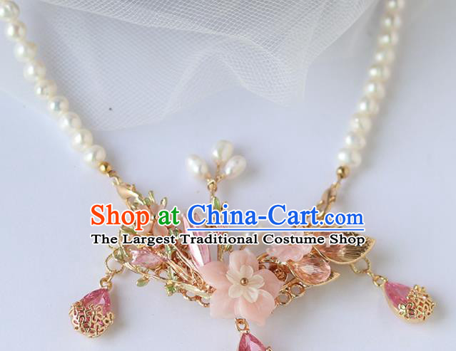 Chinese Ancient Hanfu Crystal Hair Clasp Hair Accessories Women Headwear