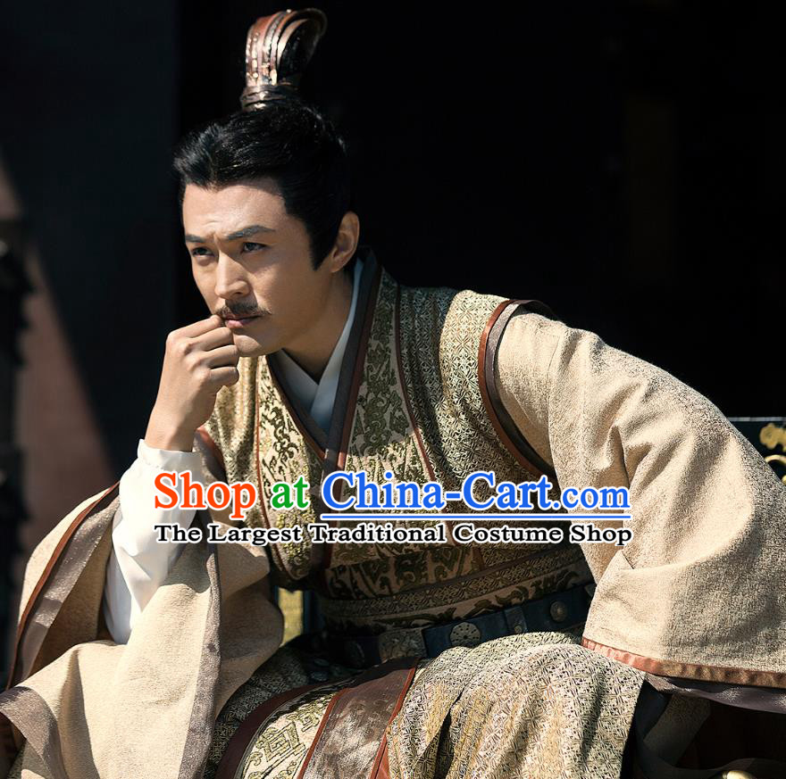 Qing Yu Nian Chinese Ancient Commander of Jinyiwei Guards Drama Joy of Life Shen Zhong Replica Costume for Men