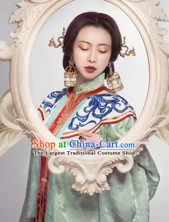 Chinese Dance National Treasure Ming Dynasty Hanfu Dress Traditional Classical Dance Stage Performance Costume for Women