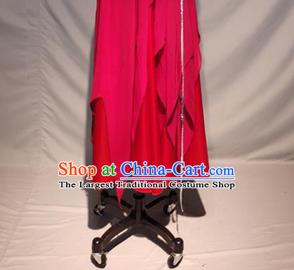 Chinese A Glimpse of the Beauty Folk Dance Outfits Traditional Fan Dance Stage Performance Costume for Women