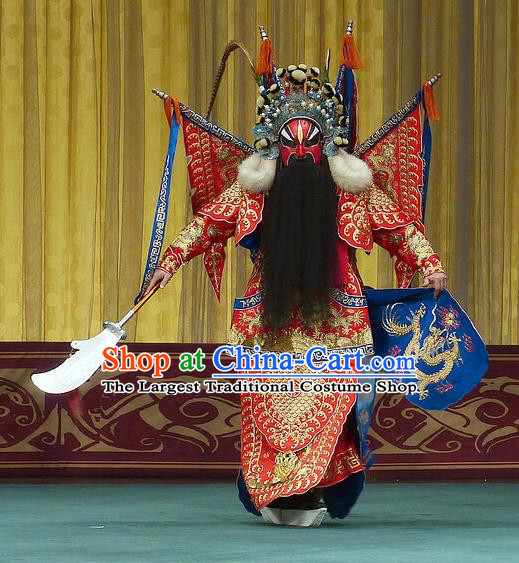 Peking Opera Drama Performing Costumes Yue Opera Wu Sheng Costume