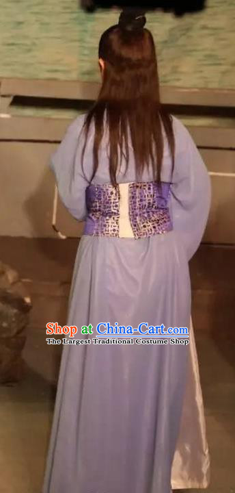 Chinese Yue Opera Scholar Baihua River Liu Wenlong Costumes and Headwear Shaoxing Opera Xiaosheng Young Male Garment Apparels