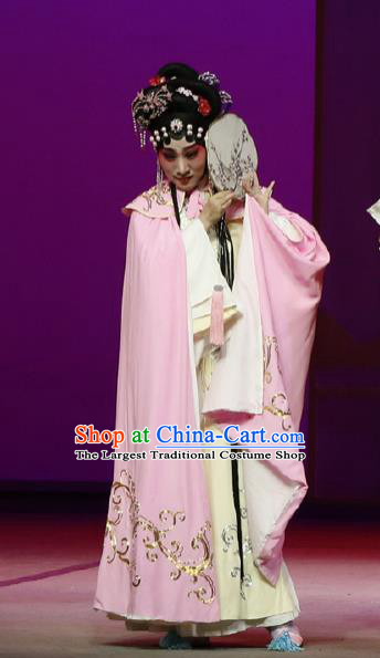 Chinese Kun Opera The Purple Hairpin Actress Costumes Peking Opera Garment Hua Tan Huo Xiaoyu Apparels Dress and Hair Accessories
