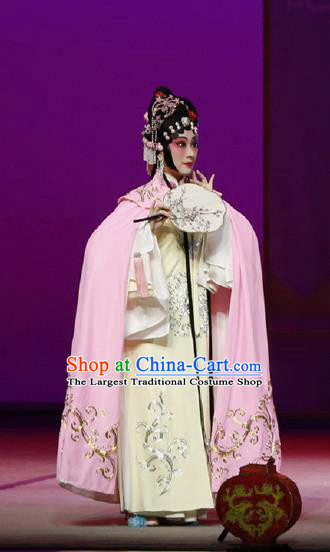 Chinese Kun Opera The Purple Hairpin Actress Costumes Peking Opera Garment Hua Tan Huo Xiaoyu Apparels Dress and Hair Accessories