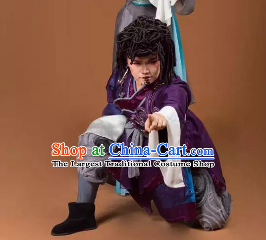 Seng Yao Chinese Yue Opera Youth Garment and Headwear Shaoxing Opera Young Man Apparels Costumes