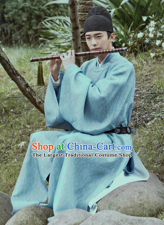 Chinese Ancient Noble Childe Historical Costumes Drama Serenade of Peaceful Joy Song Dynasty Prince Li Wei Clothing and Hat
