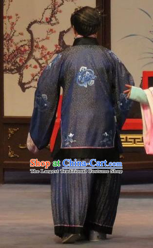 Chinese Ping Opera Elderly Female Apparels Costumes and Headpieces Southeast Fly the Peacocks Traditional Pingju Opera Pantaloon Dress Garment
