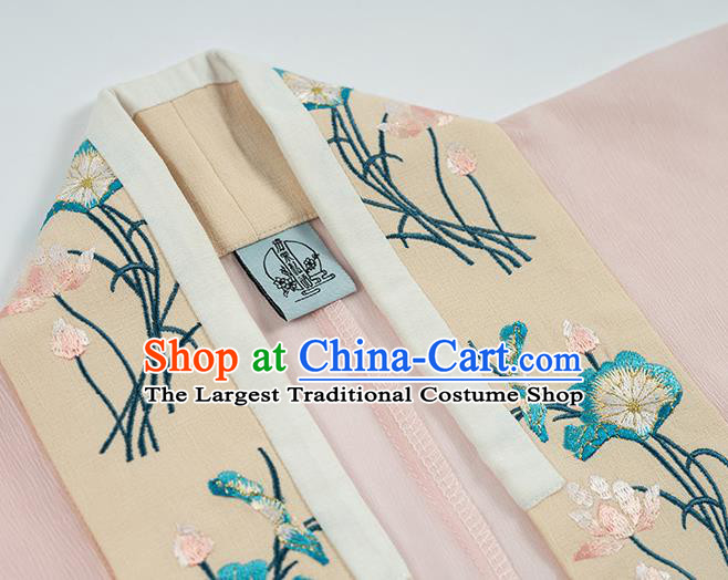 Chinese Ancient Country Women Hanfu Dress Traditional Garment Song Dynasty Civilian Lady Apparels Historical Costumes Complete Set