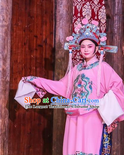 Tang Wan Chinese Peking Opera Female Consort Prince Apparels Costumes and Headpieces Beijing Opera Xiaosheng Garment Scholar Clothing