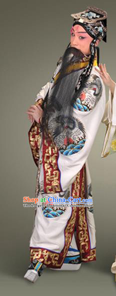 Ma Gu Xian Shou Chinese Peking Opera Laosheng Apparels Costumes and Headpieces Beijing Opera Old Man Garment Taoist Lv Dongbin Clothing