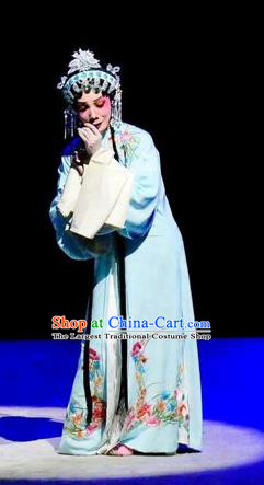 Chinese Cantonese Opera Actress Yang Yaoxian Garment Hua Jian Ji Costumes and Headdress Traditional Guangdong Opera Hua Tan Apparels Diva Dress