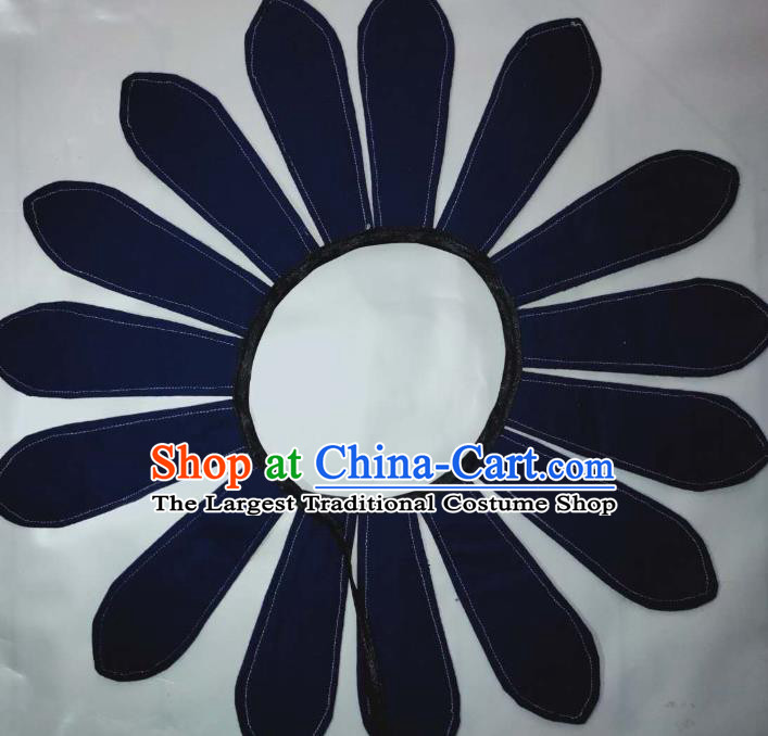 Chinese Traditional Embroidery Craft Embroidered Shoulder Accessories Embroidered Navy Cloud Shoulder