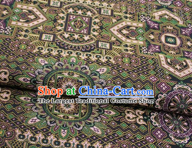 Chinese Classical Pattern Design Nanjing Brocade Asian Traditional Tapestry Mongolian Robe Material DIY Satin Damask Silk Fabric