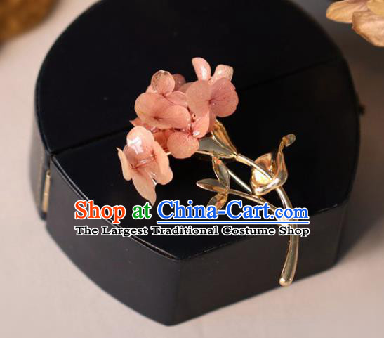 Top Grade Classical Pink Bouquet Brooch Accessories Handmade Sweater Flowers Breastpin Ornaments for Women