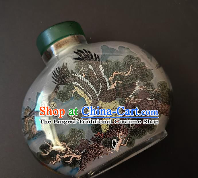 Chinese Snuff Bottle Traditional Handmade Painting Eagle Snuff Bottles