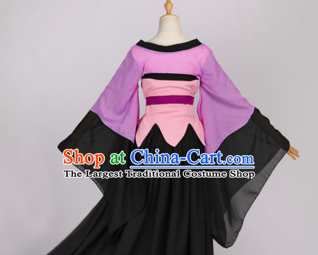 Traditional Chinese Cosplay Female Villain Hanfu Dress Costumes Ancient Swordswoman Clothing