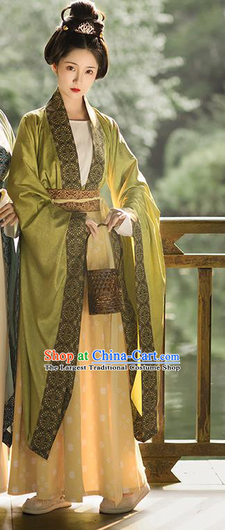 China Southern and Northern Dynasties Historical Clothing Ancient Court Lady Hanfu Dress