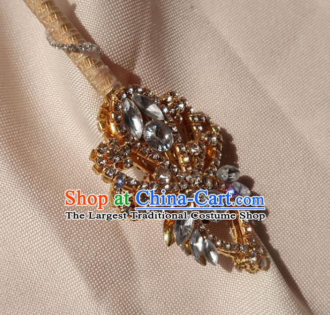 Top Grade Baroque Queen Golden Royal Crown Sceptre Wedding Bridal Bouquet Handmade Bride Shell Flowers Cane