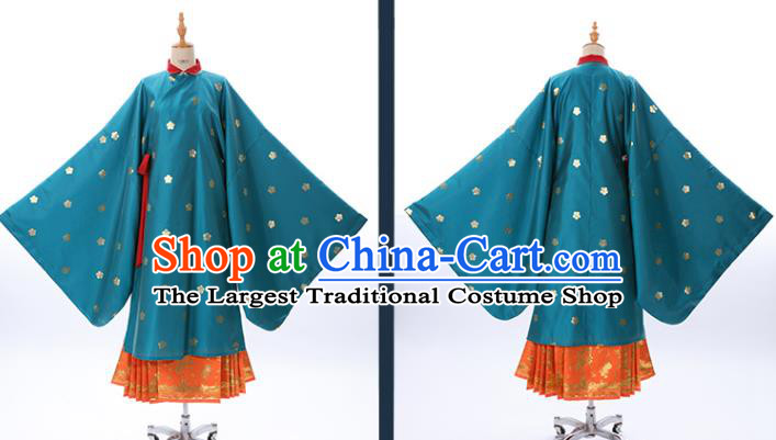 China Traditional Ming Dynasty Imperial Mistress Historical Clothing Ancient Noble Beauty Hanfu Costumes