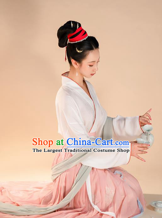 Traditional China Song Dynasty Court Lady Clothing Ancient Royal Princess Historical Costumes