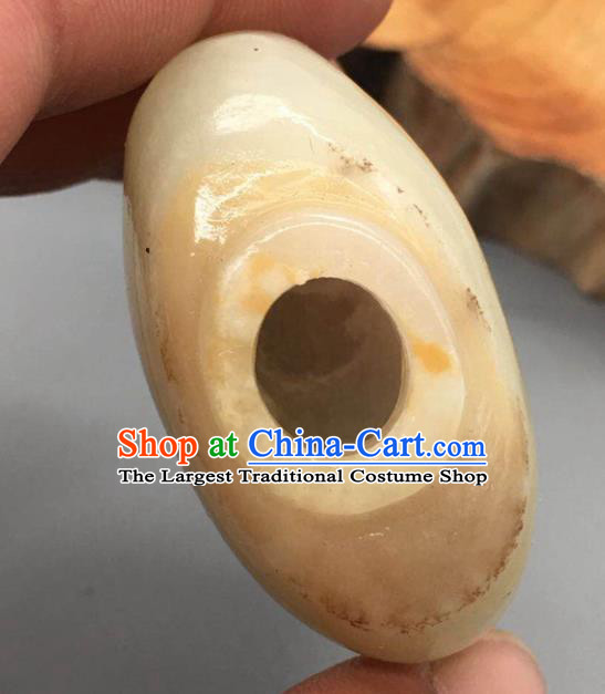 China Handmade Collection Tabatiere Anatomique Traditional Jade Carving Snuff Bottle