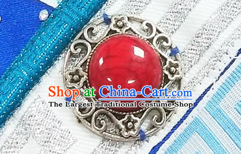 China Mongolian Nationality Dance Blue Dress Traditional Mongol Ethnic Stage Performance Women Clothing