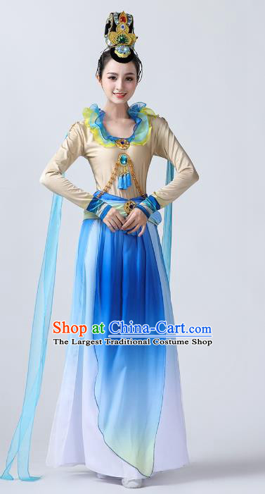 China Spring Festival Gala Dance Stage Performance Outfits Traditional Flying Apsaras Dance Costume Classical Dance Clothing
