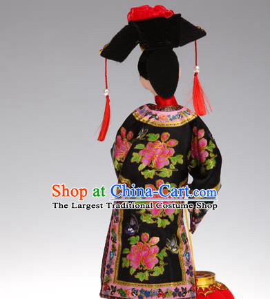 Handmade Traditional China Beijing Silk Figurine - Qing Dynasty Princess