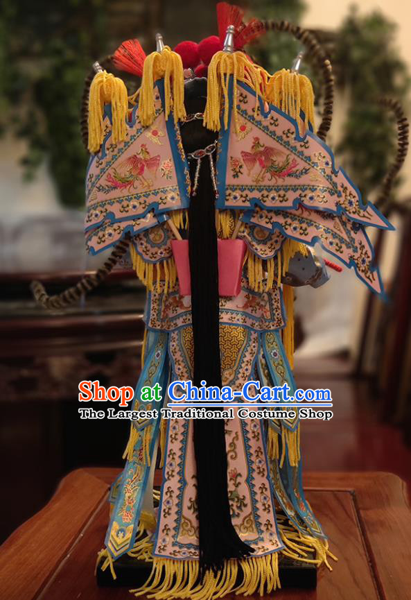 Handmade Traditional Peking Opera Doll China Beijing Silk Figurine - Liang Hongyu