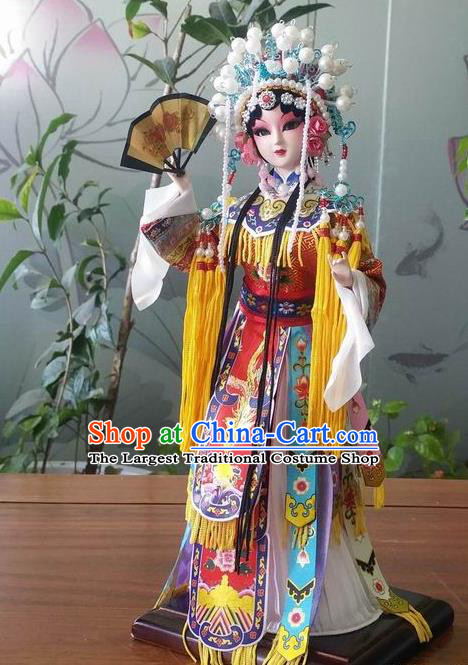 Handmade China Traditional Peking Opera Doll Beijing Silk Figurine - Yang Yuhuan