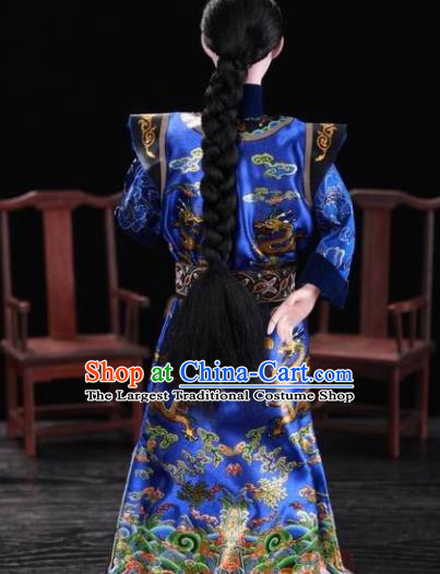 Handmade China Beijing Silk Figurine - Qing Dynasty Princess