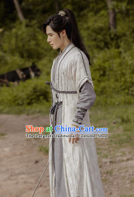 Chinese Drama The Long Ballad Situ Langlang Clothing Ancient Swordsman Garment Costumes Traditional Hanfu Apparels