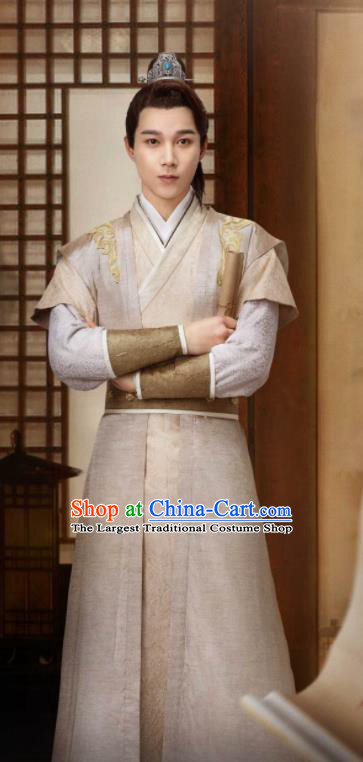 Chinese Traditional Childe Hanfu Apparels Drama The Imperial Coroner Jing Yi Clothing Ancient Swordsman Garment Costumes