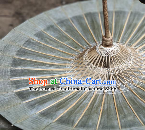 Traditional China Classical Dance Umbrella Grey Oil Paper Umbrella Handmade Umbrellas Artware