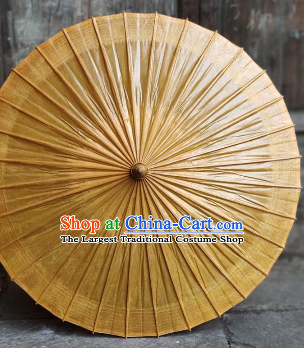 Traditional China Bumbershoot Ginger Oil Paper Umbrella Stage Show Umbrella Handmade Umbrellas Artware