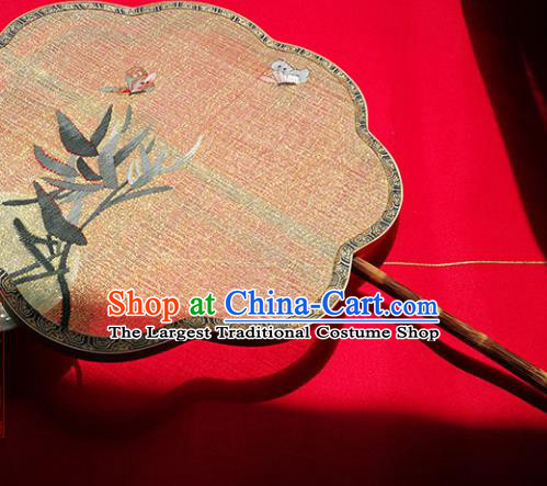 China Traditional Ming Dynasty Hanfu Fan Palace Fan Handmade Silk Fans
